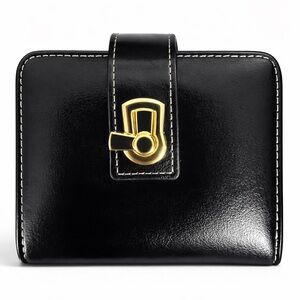 Elegant Black Leather Wallet